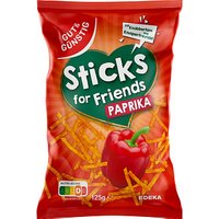 GUT&GÜNSTIG Sticks Paprika Chips 125,0 g von GUT&GÜNSTIG