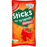 GUT&GÜNSTIG Sticks for Friends Paprika Chips 125,0 g von GUT&GÜNSTIG