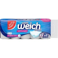 GUT&GÜNSTIG Toilettenpapier sooo weich klassik 3-lagig, 10 St. von GUT&GÜNSTIG