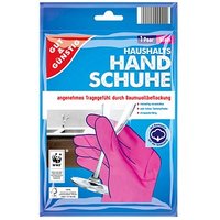 GUT&GÜNSTIG unisex Einmalhandschuhe rosa Größe S 1 St. von GUT&GÜNSTIG