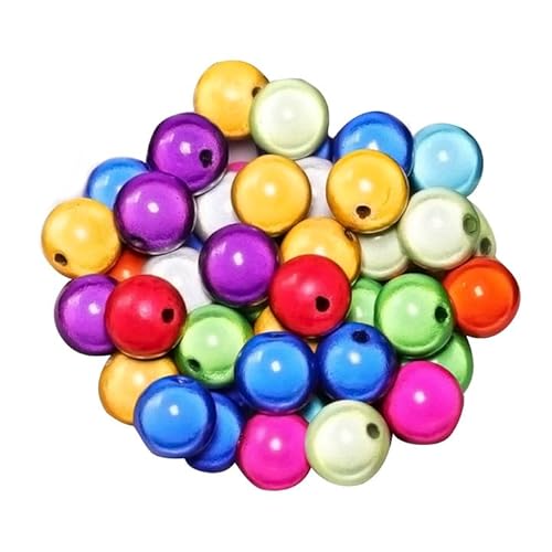 GUTERTOP 40 Stück 14mm Magic Pearls Armband, 3D Illusion Magic Perlen Acrylperlen für DIY Schmuck (Mischfarbe) von GUTERTOP