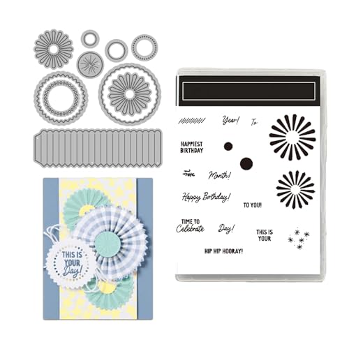 GUTERTOP Stanzschablonen Neuheiten 2024, Stanzschablone Set, Stanzformen Stempel für DIY Geburtstage Scrapbooking Kunst Handwerk Supplies GUTERTOP Stanzschablonen Neuheiten 2024, Stanzschablone Set, Stanzformen Stempel für DIY Geburtstage Scrapbooking Kunst Handwerk Supplies von GUTERTOP