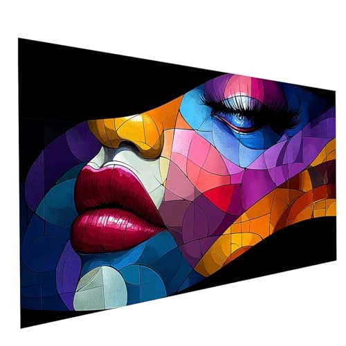 Diamond Painting Abstrakt 5D Diamond Painting Basteln Erwachsene 80 x 160 CM Strasssteine Embroidery Leinwand Bilder Gesicht,Diamant DIY Set Erwachsene für Deko wohnzimmer Geschenke für Frauen GYL6586 Diamond Painting Abstrakt 5D Diamond Painting Basteln Erwachsene 80 x 160 CM Strasssteine Embroidery Leinwand Bilder Gesicht,Diamant DIY Set Erwachsene für Deko wohnzimmer Geschenke für Frauen GYL6586 von GUUOYUAL