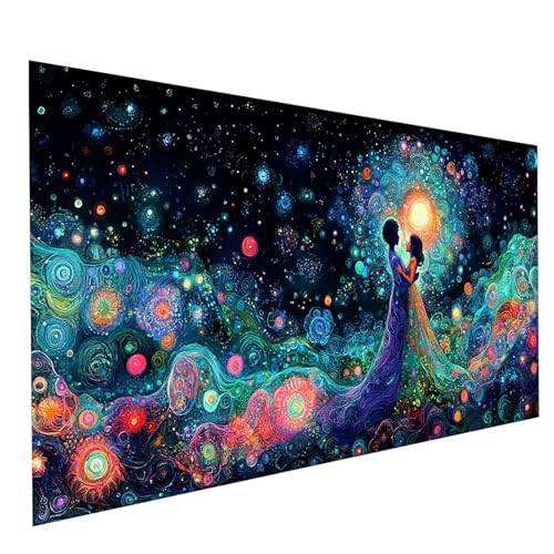 Diamond Painting Abstrakt 5D Diamond Painting Basteln Erwachsene 80 x 160 CM Strasssteine Embroidery Leinwand Bilder Paar, Diamant DIY Set Erwachsene für Deko wohnzimmer Geschenke für Frauen GYL0430 Diamond Painting Abstrakt 5D Diamond Painting Basteln Erwachsene 80 x 160 CM Strasssteine Embroidery Leinwand Bilder Paar, Diamant DIY Set Erwachsene für Deko wohnzimmer Geschenke für Frauen GYL0430 von GUUOYUAL