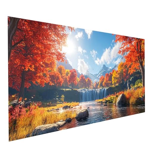 Diamond Painting Baum 5D Diamond Painting Basteln Erwachsene 160x80CM Strasssteine Embroidery Leinwand Bilder Fluss, Diamant DIY Set Erwachsene für Wanddeko wohnzimmer Geschenke für Frauen GYL1762 Diamond Painting Baum 5D Diamond Painting Basteln Erwachsene 160x80CM Strasssteine Embroidery Leinwand Bilder Fluss, Diamant DIY Set Erwachsene für Wanddeko wohnzimmer Geschenke für Frauen GYL1762 von GUUOYUAL