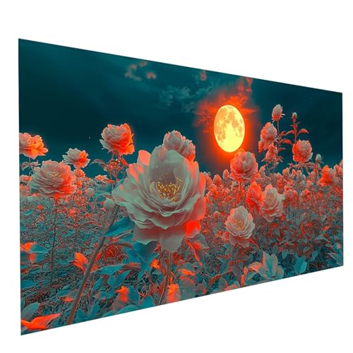 Diamond Painting Erwachsene Blume 5D DIY Set Malen Nach Zahlen Erwachsene mit Strasssteine 30 x 60CM Diamant Painting Bilder Mond, Diamond Leinwand Bilder Stickerei Embroidery Kit, Zimmer Deko GYL5168 Diamond Painting Erwachsene Blume 5D DIY Set Malen Nach Zahlen Erwachsene mit Strasssteine 30 x 60CM Diamant Painting Bilder Mond, Diamond Leinwand Bilder Stickerei Embroidery Kit, Zimmer Deko GYL5168 von GUUOYUAL