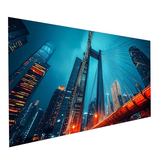 Diamond Painting Erwachsene Brücke 5D DIY Set Malen Nach Zahlen Erwachsene mit Strasssteine 140x70cm Diamant Painting Bilder Stadt, Diamond Leinwand Bilder Stickerei Embroidery Kit,Zimmer Deko GYL4974 Diamond Painting Erwachsene Brücke 5D DIY Set Malen Nach Zahlen Erwachsene mit Strasssteine 140x70cm Diamant Painting Bilder Stadt, Diamond Leinwand Bilder Stickerei Embroidery Kit,Zimmer Deko GYL4974 von GUUOYUAL