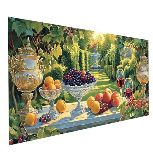 Diamond Painting Erwachsene Garten 5D DIY Set Malen Nach Zahlen Erwachsene mit Strasssteine 80 x 160 cm Diamant Painting Bilder Traube, Diamond Leinwand Bilder Stickerei Embroidery Kit GYL1051 Diamond Painting Erwachsene Garten 5D DIY Set Malen Nach Zahlen Erwachsene mit Strasssteine 80 x 160 cm Diamant Painting Bilder Traube, Diamond Leinwand Bilder Stickerei Embroidery Kit GYL1051 von GUUOYUAL