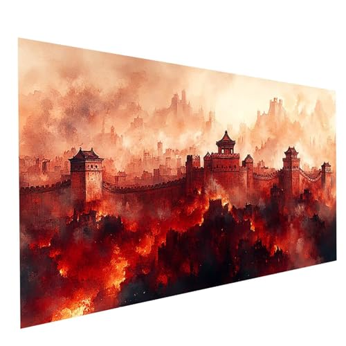 Diamond Painting Erwachsene Große Mauer 5D DIY Set Malen Nach Zahlen Erwachsene mit Strasssteine 100 x 200CM Diamant Painting Bilder Landschaft,Diamond Leinwand Bilder Stickerei Embroidery Kit GYL2259 Diamond Painting Erwachsene Große Mauer 5D DIY Set Malen Nach Zahlen Erwachsene mit Strasssteine 100 x 200CM Diamant Painting Bilder Landschaft,Diamond Leinwand Bilder Stickerei Embroidery Kit GYL2259 von GUUOYUAL