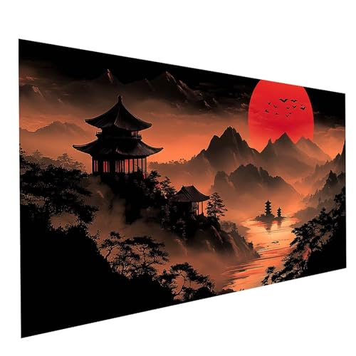 Diamond Painting Erwachsene Japan 5D DIY Set Malen Nach Zahlen Erwachsene mit Strasssteine 60x30cm Diamant Painting Bilder Landschaft, Diamond Leinwand Bilder Stickerei Embroidery Kit GYL7130 Diamond Painting Erwachsene Japan 5D DIY Set Malen Nach Zahlen Erwachsene mit Strasssteine 60x30cm Diamant Painting Bilder Landschaft, Diamond Leinwand Bilder Stickerei Embroidery Kit GYL7130 von GUUOYUAL