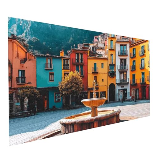 Diamond Painting Erwachsene Kleine Stadt 5D DIY Set Malen Nach Zahlen Erwachsene mit Strasssteine 80 x 160CM Diamant Painting Bilder Landschaft,Diamond Leinwand Bilder Stickerei Embroidery Kit GYL6145 Diamond Painting Erwachsene Kleine Stadt 5D DIY Set Malen Nach Zahlen Erwachsene mit Strasssteine 80 x 160CM Diamant Painting Bilder Landschaft,Diamond Leinwand Bilder Stickerei Embroidery Kit GYL6145 von GUUOYUAL
