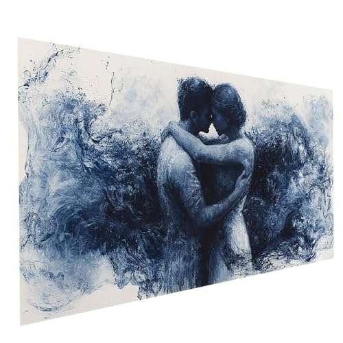 Diamond Painting Erwachsene Paar 5D DIY Set Malen Nach Zahlen Erwachsene mit Strasssteine 100 x 200CM Diamant Painting Bilder Kuss, Diamond Leinwand Bilder Stickerei Embroidery Kit,Zimmer Deko GYL3879 Diamond Painting Erwachsene Paar 5D DIY Set Malen Nach Zahlen Erwachsene mit Strasssteine 100 x 200CM Diamant Painting Bilder Kuss, Diamond Leinwand Bilder Stickerei Embroidery Kit,Zimmer Deko GYL3879 von GUUOYUAL