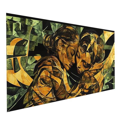 Diamond Painting Erwachsene Paar 5D DIY Set Malen Nach Zahlen Erwachsene mit Strasssteine 70 x 140CM Diamant Painting Bilder Abstrakt, Diamond Leinwand Bilder Stickerei Embroidery Kit GYL2796 Diamond Painting Erwachsene Paar 5D DIY Set Malen Nach Zahlen Erwachsene mit Strasssteine 70 x 140CM Diamant Painting Bilder Abstrakt, Diamond Leinwand Bilder Stickerei Embroidery Kit GYL2796 von GUUOYUAL