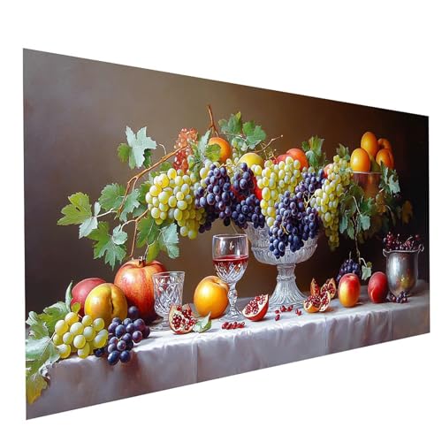 Diamond Painting Erwachsene Pfirsich 5D DIY Set Malen Nach Zahlen Erwachsene mit Strasssteine 180x90cm Diamant Painting Bilder Traube, Diamond Leinwand Bilder Stickerei Embroidery Kit GYL3572 Diamond Painting Erwachsene Pfirsich 5D DIY Set Malen Nach Zahlen Erwachsene mit Strasssteine 180x90cm Diamant Painting Bilder Traube, Diamond Leinwand Bilder Stickerei Embroidery Kit GYL3572 von GUUOYUAL