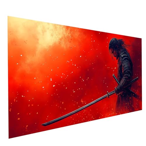 Diamond Painting Erwachsene Samurai 5D DIY Set Malen Nach Zahlen Erwachsene mit Strasssteine 180 x 90 cm Diamant Painting Bilder Katana, Diamond Leinwand Bilder Stickerei Embroidery Kit GYL6722 Diamond Painting Erwachsene Samurai 5D DIY Set Malen Nach Zahlen Erwachsene mit Strasssteine 180 x 90 cm Diamant Painting Bilder Katana, Diamond Leinwand Bilder Stickerei Embroidery Kit GYL6722 von GUUOYUAL