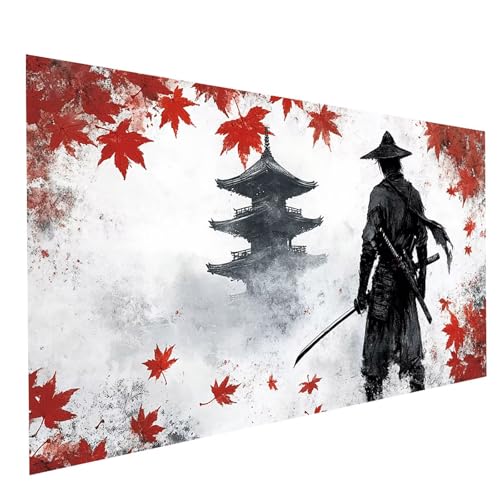 Diamond Painting Erwachsene Samurai 5D DIY Set Malen Nach Zahlen Erwachsene mit Strasssteine 70 x 140CM Diamant Painting Bilder Landschaft, Diamond Leinwand Bilder Stickerei Embroidery Kit GYL5604 Diamond Painting Erwachsene Samurai 5D DIY Set Malen Nach Zahlen Erwachsene mit Strasssteine 70 x 140CM Diamant Painting Bilder Landschaft, Diamond Leinwand Bilder Stickerei Embroidery Kit GYL5604 von GUUOYUAL