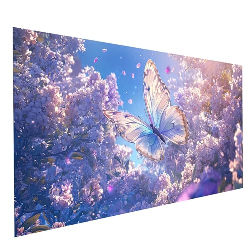 Diamond Painting Erwachsene Schmetterling 5D DIY Set Malen Nach Zahlen Erwachsene mit Strasssteine 180 x 90CM Diamant Painting Bilder Blume, Diamond Leinwand Bilder Stickerei Embroidery Kit GYL5552 Diamond Painting Erwachsene Schmetterling 5D DIY Set Malen Nach Zahlen Erwachsene mit Strasssteine 180 x 90CM Diamant Painting Bilder Blume, Diamond Leinwand Bilder Stickerei Embroidery Kit GYL5552 von GUUOYUAL