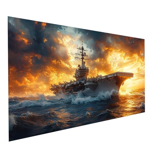Diamond Painting Erwachsene Sonnenuntergang DIY Malen Nach Zahlen Erwachsene mit Strasssteine 100x200CM Diamant Painting Bilder Flugzeugträger, Diamond Leinwand Bilder Stickerei Embroidery Kit GYL2367 Diamond Painting Erwachsene Sonnenuntergang DIY Malen Nach Zahlen Erwachsene mit Strasssteine 100x200CM Diamant Painting Bilder Flugzeugträger, Diamond Leinwand Bilder Stickerei Embroidery Kit GYL2367 von GUUOYUAL