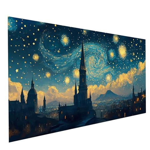 Diamond Painting Erwachsene Sternenhimmel 5D DIY Set Malen Nach Zahlen Erwachsene mit Strasssteine 90x180cm Diamant Painting Bilder Abstrakt, Diamond Leinwand Bilder Stickerei Embroidery Kit GYL4166 Diamond Painting Erwachsene Sternenhimmel 5D DIY Set Malen Nach Zahlen Erwachsene mit Strasssteine 90x180cm Diamant Painting Bilder Abstrakt, Diamond Leinwand Bilder Stickerei Embroidery Kit GYL4166 von GUUOYUAL