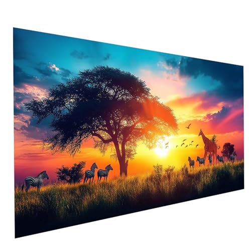 Diamond Painting Erwachsene Zebra 5D DIY Set Malen Nach Zahlen Erwachsene mit Strasssteine 200 x 100CM Diamant Painting Bilder Giraffe, Diamond Leinwand Bilder Stickerei Embroidery Kit GYL2637 Diamond Painting Erwachsene Zebra 5D DIY Set Malen Nach Zahlen Erwachsene mit Strasssteine 200 x 100CM Diamant Painting Bilder Giraffe, Diamond Leinwand Bilder Stickerei Embroidery Kit GYL2637 von GUUOYUAL