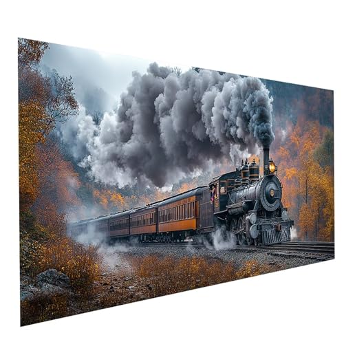 Diamond Painting Erwachsene Zug 5D DIY Set Malen Nach Zahlen Erwachsene mit Strasssteine 70 x 140 cm Diamant Painting Bilder Landschaft, Diamond Leinwand Bilder Stickerei Embroidery Kit GYL0942 Diamond Painting Erwachsene Zug 5D DIY Set Malen Nach Zahlen Erwachsene mit Strasssteine 70 x 140 cm Diamant Painting Bilder Landschaft, Diamond Leinwand Bilder Stickerei Embroidery Kit GYL0942 von GUUOYUAL
