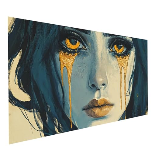 Diamond Painting Frau 5D Diamond Painting Basteln Erwachsene 70 x 140cm Strasssteine Embroidery Leinwand Bilder Abstrakt,Diamant DIY Set Erwachsene für Wanddeko wohnzimmer Geschenke für Frauen GYL6333 Diamond Painting Frau 5D Diamond Painting Basteln Erwachsene 70 x 140cm Strasssteine Embroidery Leinwand Bilder Abstrakt,Diamant DIY Set Erwachsene für Wanddeko wohnzimmer Geschenke für Frauen GYL6333 von GUUOYUAL