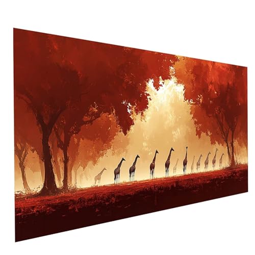 Diamond Painting Giraffe 5D Diamond Painting Basteln Erwachsene 160 x 80 CM Strasssteine Embroidery Leinwand Bilder Baum,Diamant DIY Set Erwachsene für Wanddeko wohnzimmer Geschenke für Frauen GYL4912 Diamond Painting Giraffe 5D Diamond Painting Basteln Erwachsene 160 x 80 CM Strasssteine Embroidery Leinwand Bilder Baum,Diamant DIY Set Erwachsene für Wanddeko wohnzimmer Geschenke für Frauen GYL4912 von GUUOYUAL