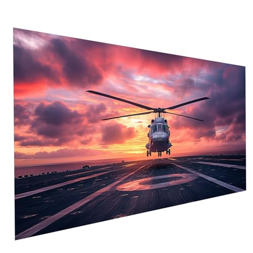 Diamond Painting Hubschrauber 5D Diamond Painting Basteln Erwachsene 70 x 140 CM Strasssteine Embroidery Leinwand Bilder Boot, Diamant DIY Set Erwachsene, Deko wohnzimmer Geschenke für Frauen GYL6369 Diamond Painting Hubschrauber 5D Diamond Painting Basteln Erwachsene 70 x 140 CM Strasssteine Embroidery Leinwand Bilder Boot, Diamant DIY Set Erwachsene, Deko wohnzimmer Geschenke für Frauen GYL6369 von GUUOYUAL