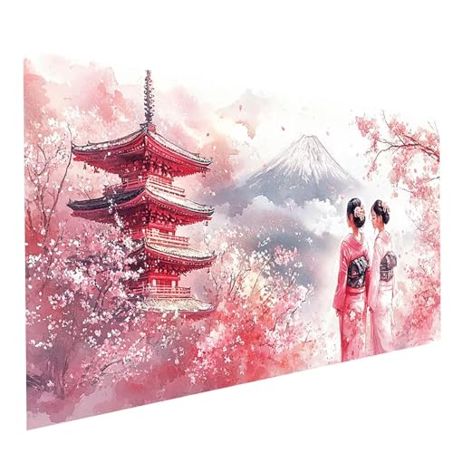 Diamond Painting Japanische Frau Diamond Painting Basteln Erwachsene 200x100 CM Strasssteine Embroidery Leinwand Bilder Vulkan Fuji,Diamant DIY Set Erwachsene, Zimmer Deko Geschenke für Frauen GYL2970 Diamond Painting Japanische Frau Diamond Painting Basteln Erwachsene 200x100 CM Strasssteine Embroidery Leinwand Bilder Vulkan Fuji,Diamant DIY Set Erwachsene, Zimmer Deko Geschenke für Frauen GYL2970 von GUUOYUAL