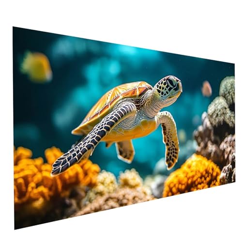 Diamond Painting Meeresschildkröten 5D Diamond Painting Basteln Erwachsene 180 x 90 CM Strasssteine Embroidery Leinwand Bilder Tier,Diamant DIY Set Erwachsene, Zimmer Deko Geschenke für Frauen GYL7829 Diamond Painting Meeresschildkröten 5D Diamond Painting Basteln Erwachsene 180 x 90 CM Strasssteine Embroidery Leinwand Bilder Tier,Diamant DIY Set Erwachsene, Zimmer Deko Geschenke für Frauen GYL7829 von GUUOYUAL