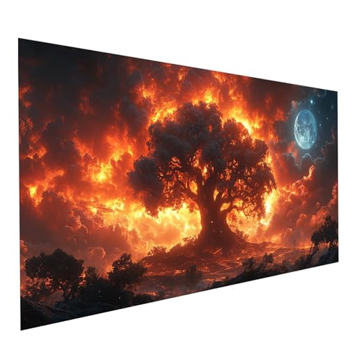 Diamond Painting Mond 5D Diamond Painting Basteln Erwachsene 160 x 80cm Strasssteine Embroidery Leinwand Bilder Baum, Diamant DIY Set Erwachsene für Wanddeko wohnzimmer Geschenke für Frauen GYL5848 Diamond Painting Mond 5D Diamond Painting Basteln Erwachsene 160 x 80cm Strasssteine Embroidery Leinwand Bilder Baum, Diamant DIY Set Erwachsene für Wanddeko wohnzimmer Geschenke für Frauen GYL5848 von GUUOYUAL