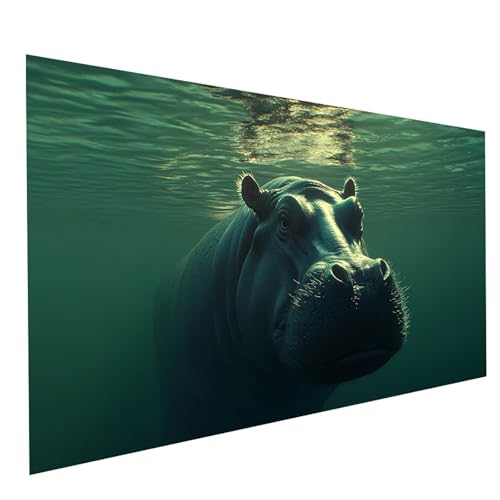 Diamond Painting Nilpferd 5D Diamond Painting Basteln Erwachsene 80x160CM Strasssteine Embroidery Leinwand Bilder Tier, Diamant DIY Set Erwachsene für Wanddeko wohnzimmer Geschenke für Frauen GYL8188 Diamond Painting Nilpferd 5D Diamond Painting Basteln Erwachsene 80x160CM Strasssteine Embroidery Leinwand Bilder Tier, Diamant DIY Set Erwachsene für Wanddeko wohnzimmer Geschenke für Frauen GYL8188 von GUUOYUAL