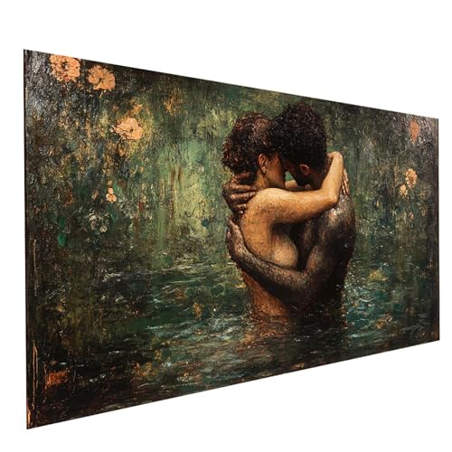 Diamond Painting Paar 5D Diamond Painting Basteln Erwachsene 80 x 160cm Strasssteine Embroidery Leinwand Bilder Kuss, Diamant DIY Set Erwachsene für Wanddeko wohnzimmer Geschenke für Frauen GYL1906 Diamond Painting Paar 5D Diamond Painting Basteln Erwachsene 80 x 160cm Strasssteine Embroidery Leinwand Bilder Kuss, Diamant DIY Set Erwachsene für Wanddeko wohnzimmer Geschenke für Frauen GYL1906 von GUUOYUAL