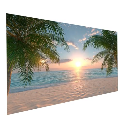 Diamond Painting Strand 5D Diamond Painting Basteln Erwachsene 200 x 100 CM Strasssteine Embroidery Leinwand Bilder Meer,Diamant DIY Set Erwachsene für Wanddeko wohnzimmer Geschenke für Frauen GYL4266 Diamond Painting Strand 5D Diamond Painting Basteln Erwachsene 200 x 100 CM Strasssteine Embroidery Leinwand Bilder Meer,Diamant DIY Set Erwachsene für Wanddeko wohnzimmer Geschenke für Frauen GYL4266 von GUUOYUAL