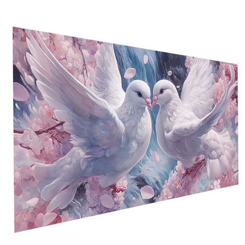 Diamond Painting Taube 5D Diamond Painting Basteln Erwachsene 100 x 200 CM Strasssteine Embroidery Leinwand Bilder Blume,Diamant DIY Set Erwachsene für Wanddeko wohnzimmer Geschenke für Frauen GYL7236 Diamond Painting Taube 5D Diamond Painting Basteln Erwachsene 100 x 200 CM Strasssteine Embroidery Leinwand Bilder Blume,Diamant DIY Set Erwachsene für Wanddeko wohnzimmer Geschenke für Frauen GYL7236 von GUUOYUAL