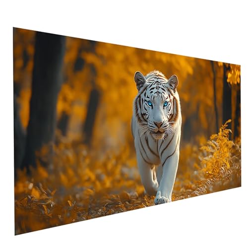 Diamond Painting Tiger 5D Diamond Painting Basteln Erwachsene 140x70CM Strasssteine Embroidery Leinwand Bilder Herbst, Diamant DIY Set Erwachsene für Wanddeko wohnzimmer Geschenke für Frauen GYL7269 Diamond Painting Tiger 5D Diamond Painting Basteln Erwachsene 140x70CM Strasssteine Embroidery Leinwand Bilder Herbst, Diamant DIY Set Erwachsene für Wanddeko wohnzimmer Geschenke für Frauen GYL7269 von GUUOYUAL