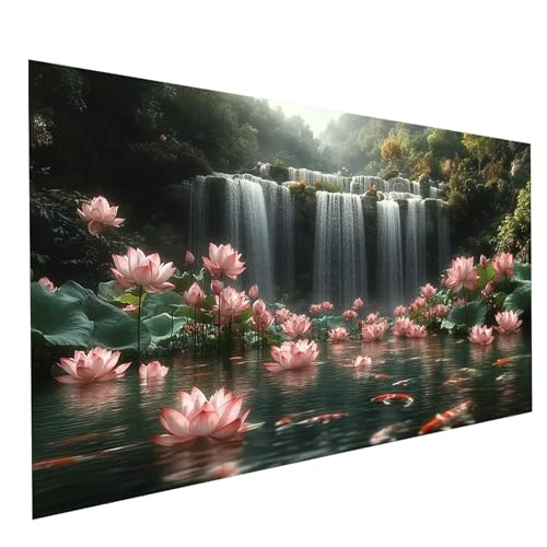Diamond Painting Wasserfall 5D Diamond Painting Basteln Erwachsene 160 x 80 CM Strasssteine Embroidery Leinwand Bilder Blume,Diamant DIY Set Erwachsene für Deko wohnzimmer Geschenke für Frauen GYL7396 Diamond Painting Wasserfall 5D Diamond Painting Basteln Erwachsene 160 x 80 CM Strasssteine Embroidery Leinwand Bilder Blume,Diamant DIY Set Erwachsene für Deko wohnzimmer Geschenke für Frauen GYL7396 von GUUOYUAL