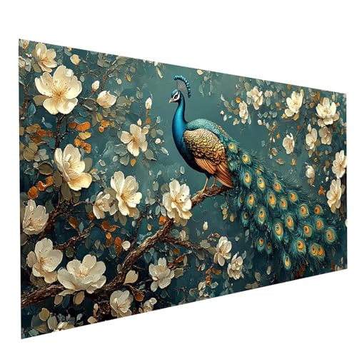 GUUOYUAL Diamond Painting Erwachsene Blume 5D DIY Set Malen Nach Zahlen Erwachsene mit Strasssteine 90 x 180 cm Diamant Painting Bilder Pfau, Diamond Leinwand Bilder Stickerei Embroidery Kit GYL1160 GUUOYUAL Diamond Painting Erwachsene Blume 5D DIY Set Malen Nach Zahlen Erwachsene mit Strasssteine 90 x 180 cm Diamant Painting Bilder Pfau, Diamond Leinwand Bilder Stickerei Embroidery Kit GYL1160 von GUUOYUAL