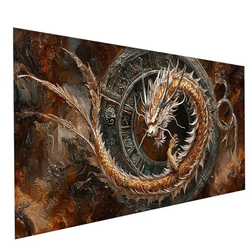 GUUOYUAL Diamond Painting Erwachsene Drachen 5D DIY Set Malen Nach Zahlen Erwachsene mit Strasssteine 100x200cm Diamant Painting Bilder Tier, Diamond Leinwand Bilder Stickerei Embroidery Kit GYL1575 GUUOYUAL Diamond Painting Erwachsene Drachen 5D DIY Set Malen Nach Zahlen Erwachsene mit Strasssteine 100x200cm Diamant Painting Bilder Tier, Diamond Leinwand Bilder Stickerei Embroidery Kit GYL1575 von GUUOYUAL