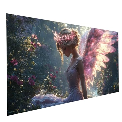 GUUOYUAL Diamond Painting Erwachsene Engel 5D DIY Set Malen Nach Zahlen Erwachsene mit Strasssteine 180 x 90 cm Diamant Painting Bilder Frau, Diamond Leinwand Bilder Stickerei Embroidery Kit GYL5534 GUUOYUAL Diamond Painting Erwachsene Engel 5D DIY Set Malen Nach Zahlen Erwachsene mit Strasssteine 180 x 90 cm Diamant Painting Bilder Frau, Diamond Leinwand Bilder Stickerei Embroidery Kit GYL5534 von GUUOYUAL