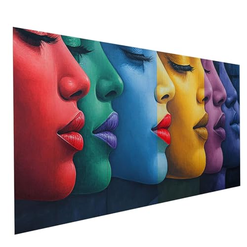 GUUOYUAL Diamond Painting Erwachsene Frau 5D DIY Set Malen Nach Zahlen Erwachsene mit Strasssteine 180x90cm Diamant Painting Bilder Abstrakt, Diamond Leinwand Bilder Stickerei Embroidery Kit GYL2600 von GUUOYUAL