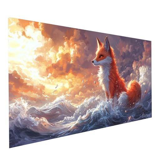 GUUOYUAL Diamond Painting Erwachsene Fuchs 5D DIY Set Malen Nach Zahlen Erwachsene mit Strasssteine 100 x 200 cm Diamant Painting Bilder Tier, Diamond Leinwand Bilder Stickerei Embroidery Kit GYL6669 GUUOYUAL Diamond Painting Erwachsene Fuchs 5D DIY Set Malen Nach Zahlen Erwachsene mit Strasssteine 100 x 200 cm Diamant Painting Bilder Tier, Diamond Leinwand Bilder Stickerei Embroidery Kit GYL6669 von GUUOYUAL