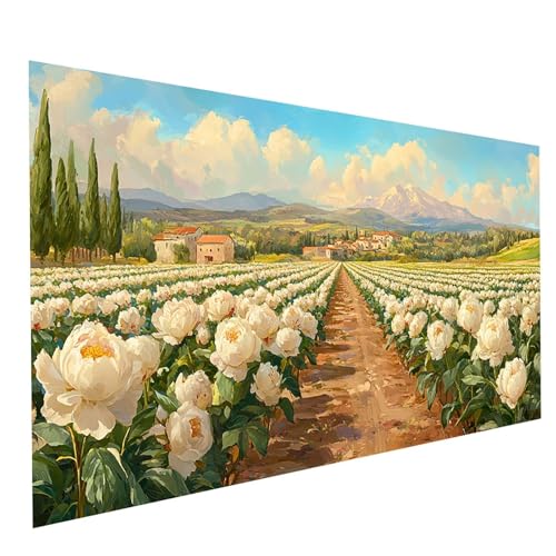 GUUOYUAL Diamond Painting Erwachsene Garten 5D DIY Set Malen Nach Zahlen Erwachsene mit Strasssteine 60 x 30 cm Diamant Painting Bilder Blume, Diamond Leinwand Bilder Stickerei Embroidery Kit GYL3368 GUUOYUAL Diamond Painting Erwachsene Garten 5D DIY Set Malen Nach Zahlen Erwachsene mit Strasssteine 60 x 30 cm Diamant Painting Bilder Blume, Diamond Leinwand Bilder Stickerei Embroidery Kit GYL3368 von GUUOYUAL