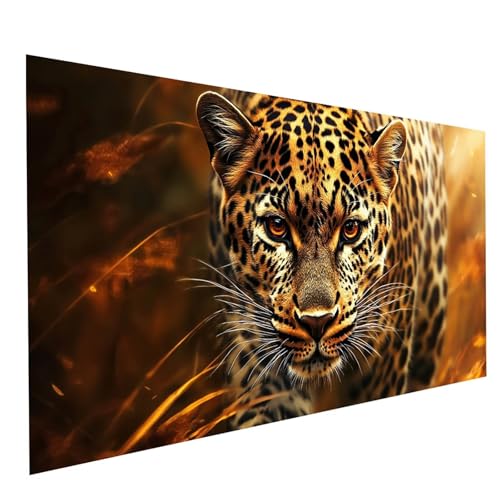 GUUOYUAL Diamond Painting Erwachsene Leopard 5D DIY Set Malen Nach Zahlen Erwachsene mit Strasssteine 200x100cm Diamant Painting Bilder Tier, Diamond Leinwand Bilder Stickerei Embroidery Kit GYL6597 GUUOYUAL Diamond Painting Erwachsene Leopard 5D DIY Set Malen Nach Zahlen Erwachsene mit Strasssteine 200x100cm Diamant Painting Bilder Tier, Diamond Leinwand Bilder Stickerei Embroidery Kit GYL6597 von GUUOYUAL