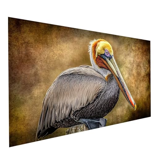 GUUOYUAL Diamond Painting Erwachsene Pelikane 5D DIY Set Malen Nach Zahlen Erwachsene mit Strasssteine 160x80cm Diamant Painting Bilder Tier, Diamond Leinwand Bilder Stickerei Embroidery Kit GYL3463 GUUOYUAL Diamond Painting Erwachsene Pelikane 5D DIY Set Malen Nach Zahlen Erwachsene mit Strasssteine 160x80cm Diamant Painting Bilder Tier, Diamond Leinwand Bilder Stickerei Embroidery Kit GYL3463 von GUUOYUAL