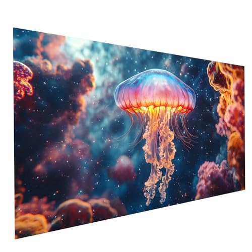 GUUOYUAL Diamond Painting Erwachsene Qualle 5D DIY Set Malen Nach Zahlen Erwachsene mit Strasssteine 80 x 160 cm Diamant Painting Bilder Tier, Diamond Leinwand Bilder Stickerei Embroidery Kit GYL7531 GUUOYUAL Diamond Painting Erwachsene Qualle 5D DIY Set Malen Nach Zahlen Erwachsene mit Strasssteine 80 x 160 cm Diamant Painting Bilder Tier, Diamond Leinwand Bilder Stickerei Embroidery Kit GYL7531 von GUUOYUAL