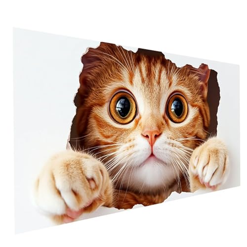 GUUOYUAL Diamond Painting Erwachsene Tier 5D DIY Set Malen Nach Zahlen Erwachsene mit Strasssteine 70 x 140 cm Diamant Painting Bilder Katze, Diamond Leinwand Bilder Stickerei Embroidery Kit GYL7206 GUUOYUAL Diamond Painting Erwachsene Tier 5D DIY Set Malen Nach Zahlen Erwachsene mit Strasssteine 70 x 140 cm Diamant Painting Bilder Katze, Diamond Leinwand Bilder Stickerei Embroidery Kit GYL7206 von GUUOYUAL