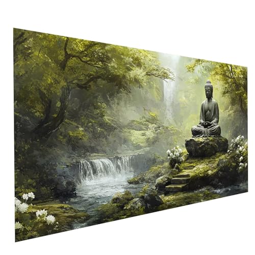 GUUOYUAL Diamond Painting Erwachsene Zen 5D DIY Set Malen Nach Zahlen Erwachsene mit Strasssteine 80x40cm Diamant Painting Bilder Landschaft, Diamond Leinwand Bilder Stickerei Embroidery Kit GYL5727 GUUOYUAL Diamond Painting Erwachsene Zen 5D DIY Set Malen Nach Zahlen Erwachsene mit Strasssteine 80x40cm Diamant Painting Bilder Landschaft, Diamond Leinwand Bilder Stickerei Embroidery Kit GYL5727 von GUUOYUAL