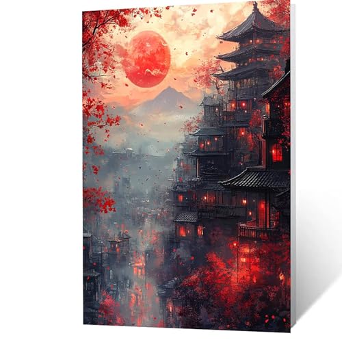 Malen Nach Zahlen Erwachsene, Malen Nach Zahlen Architektur, DIY Set Erwachsene mit Leinwand Bilder Berg 55x40cm Acrylfarben Set Pinselset, Wandbilder Bastelset Deko Wohnzimmer Geschenke YH2F-2665 Malen Nach Zahlen Erwachsene, Malen Nach Zahlen Architektur, DIY Set Erwachsene mit Leinwand Bilder Berg 55x40cm Acrylfarben Set Pinselset, Wandbilder Bastelset Deko Wohnzimmer Geschenke YH2F-2665 von GUUOYUAL