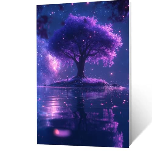 Malen Nach Zahlen Erwachsene, Malen Nach Zahlen Baum, DIY Set Erwachsene mit Leinwand Bilder Sternenhimmel 70 x 95 cm Acrylfarben Set Pinselset,Wandbilder Bastelset Deko Wohnzimmer Geschenke YH2F-5014 Malen Nach Zahlen Erwachsene, Malen Nach Zahlen Baum, DIY Set Erwachsene mit Leinwand Bilder Sternenhimmel 70 x 95 cm Acrylfarben Set Pinselset,Wandbilder Bastelset Deko Wohnzimmer Geschenke YH2F-5014 von GUUOYUAL